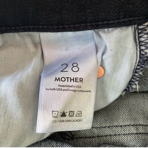 Mother The Mid-Rise Dazzler Ankle Jean in Now or Never Wash Size 28 - Picture 10 of 13